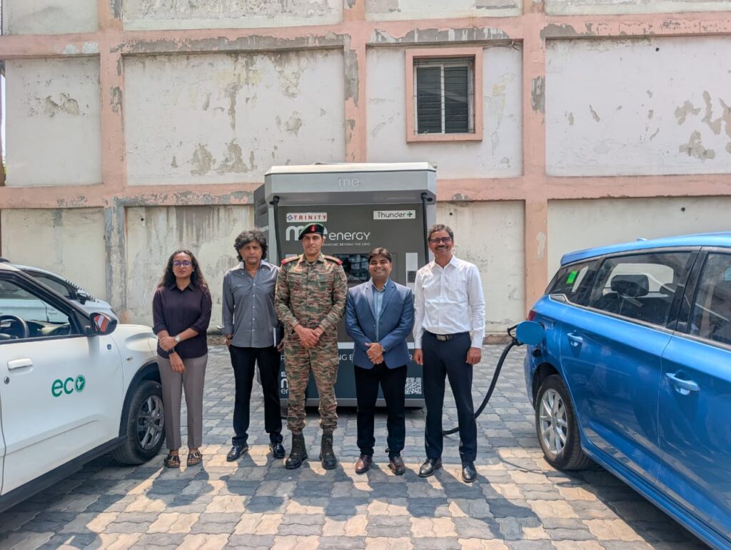 Capt. Jonty at Trinity Cleantech: Live Demo of ME Energy & Future of EV Charging in India