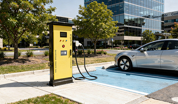 12 kW 15 kW Public DC EV Fast Charger