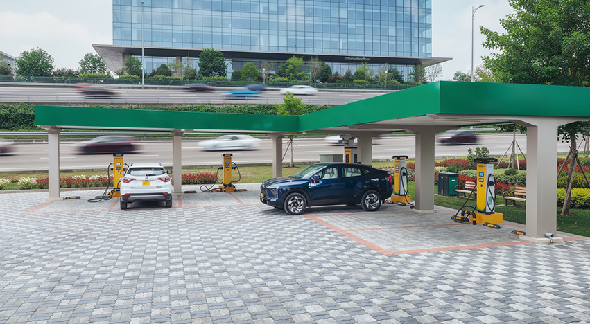 AC DC fast EV charging infrastructure commercial EV charging stations India